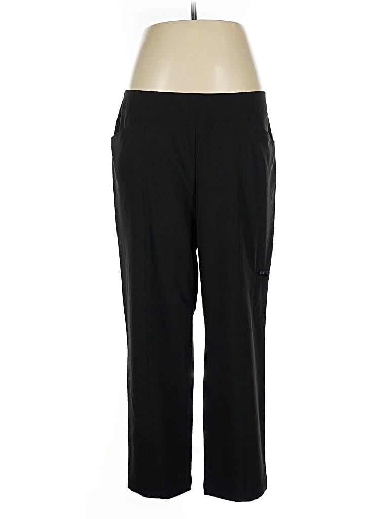 Pre-owned Zenergy By Chico's Active Pants In Black