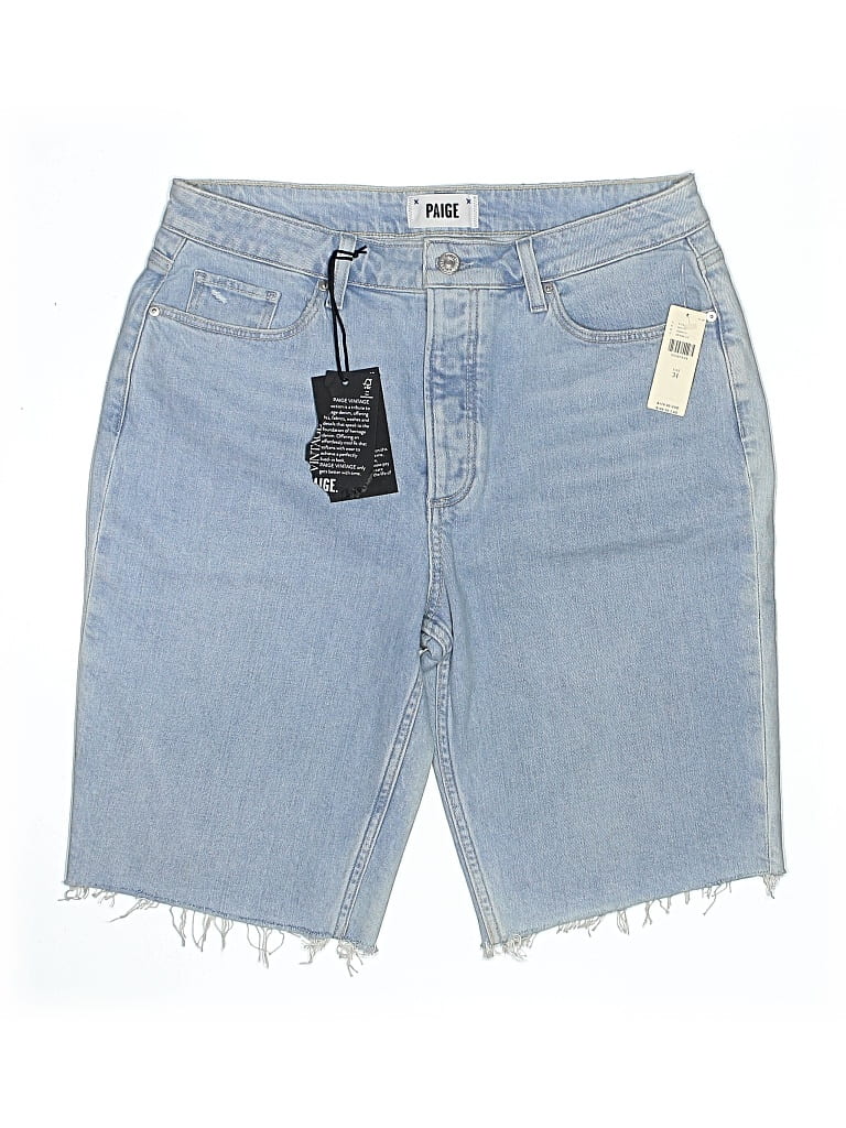 Paige Denim Shorts In Blue