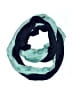 Look Teal Blue Scarf One size - photo 1