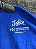 Justice Blue Long Sleeve T-Shirt Size 10 - photo 3