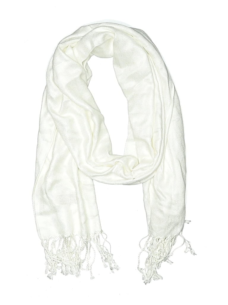 Pre-owned Unbranded Scarf In White