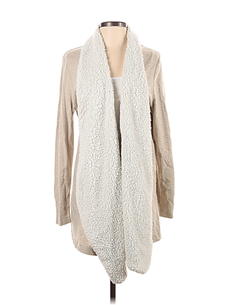 Pre-owned Kensie Faux Fur Vest In White