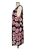 Indigo Paisley Black Pink Casual Dress Size L - photo 5