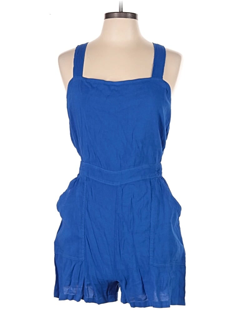 Pre-owned Zara Romper In Blue