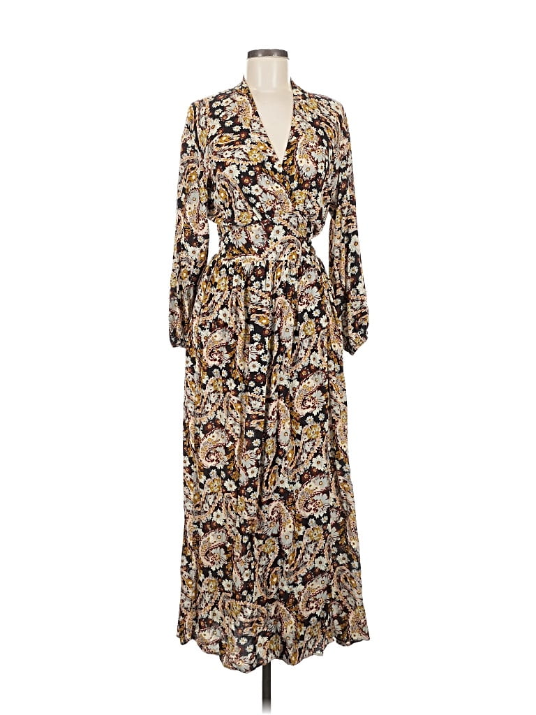 Pre-owned Dress Forum Casual Dress In Brown