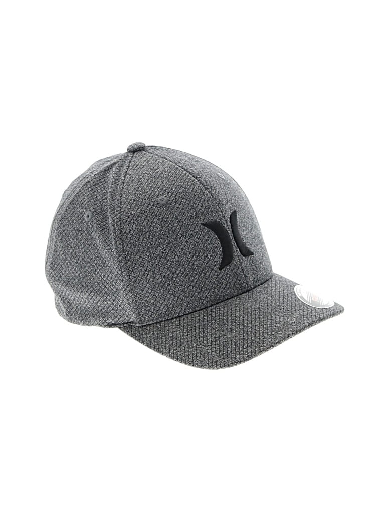 Pre-owned Hurley Baseball Cap In Gray