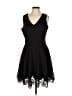 Maia Black Cocktail Dress Size 12 - photo 1