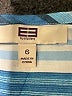 E3 by Etcetera 100% Rayon Blue Long Sleeve Blouse Size 6 - photo 7