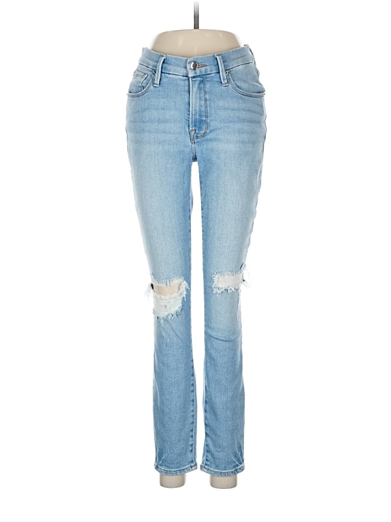 Pre-owned Good American Jeans In Blue