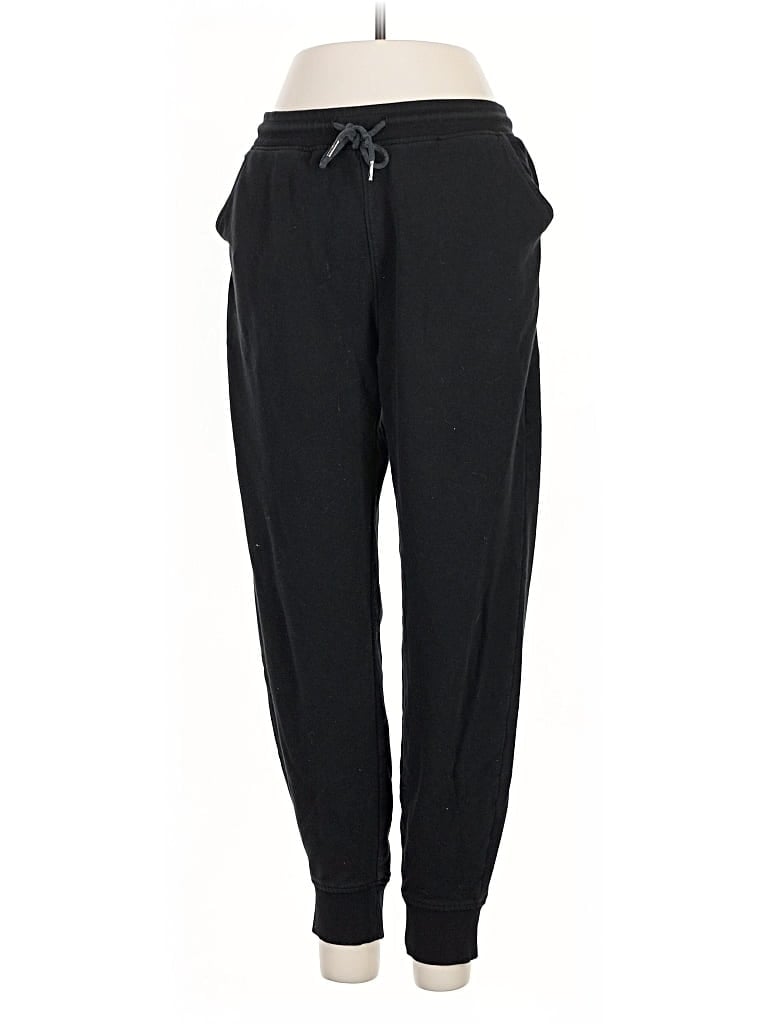 Pre-owned Eddie Bauer Sweatpants In Black
