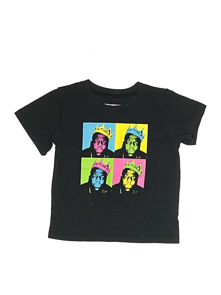 Pre-owned Assorted Brands Kids' Short Sleeve T-shirt In Black