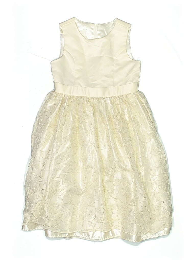 Pre-owned American Princess Kids' Dress In White