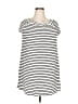 Mossimo Stripes White Casual Dress Size XXL - photo 1