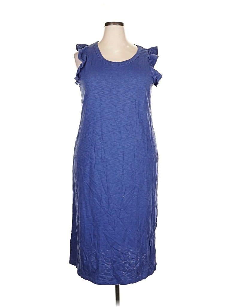 Pre-owned Universal Thread Casual Dress In Blue