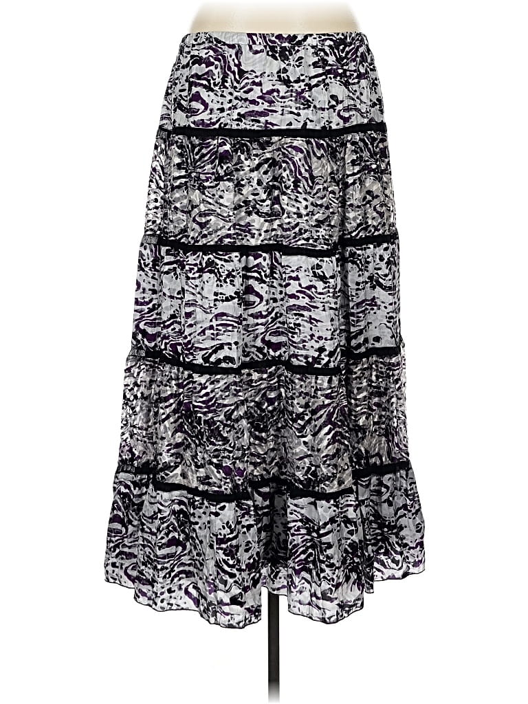 Pre-owned Chico's Casual Skirt In Purple