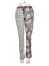 Tigerlily 100% Rayon Aztec Or Tribal Print Checkered-gingham Floral Multi Color Pink Casual Pants Size 4 - photo 1