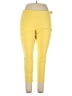 Talbots Solid Yellow Active Pants Size 16 - photo 1