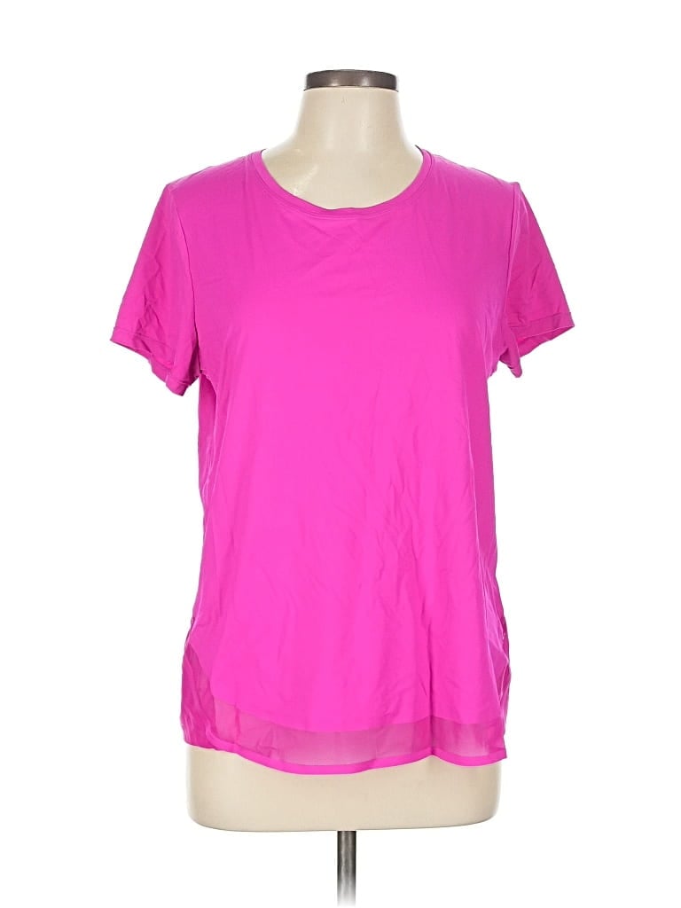 Pre-owned Athleta Active T-shirt In Pink