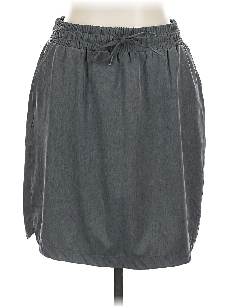 Pre-owned Mondetta Casual Skirt In Gray