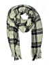 Pretty Persuasions 100% Polyester Plaid Ivory Tan Scarf One size - photo 1