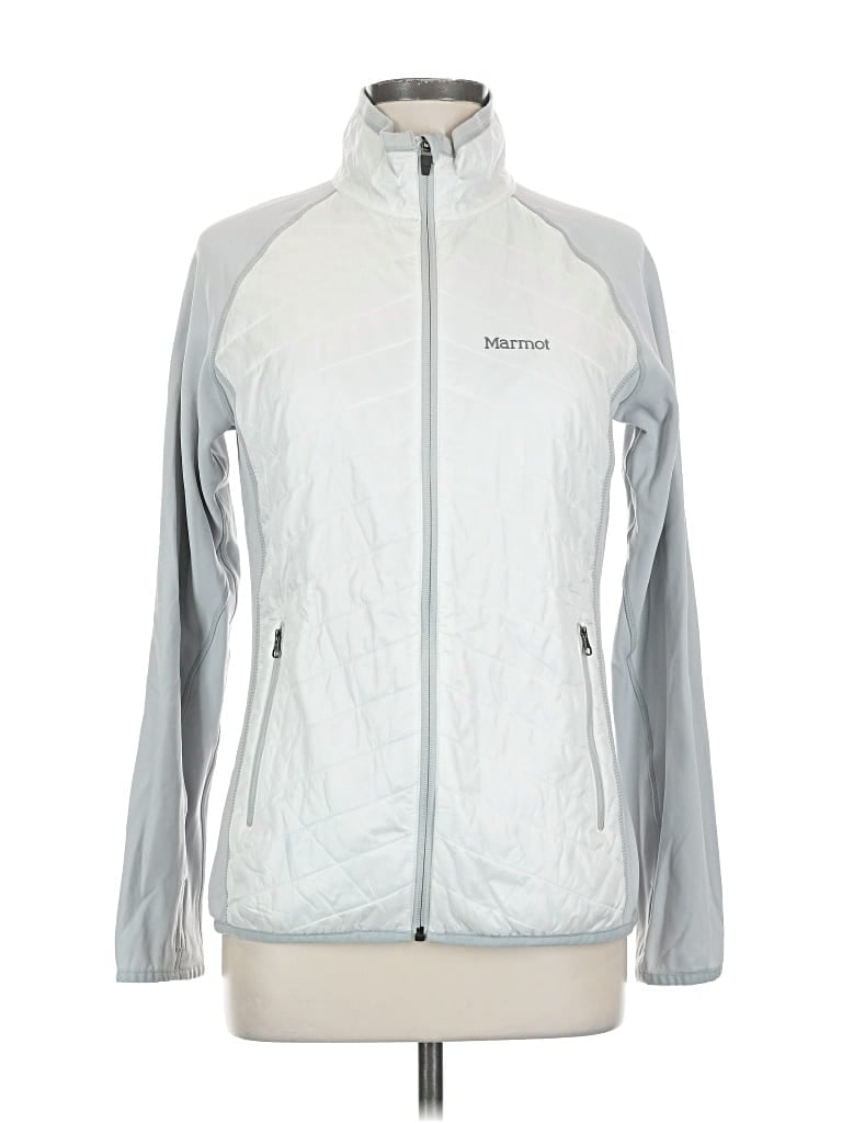 Pre-owned Marmot Track Jacket In Silver