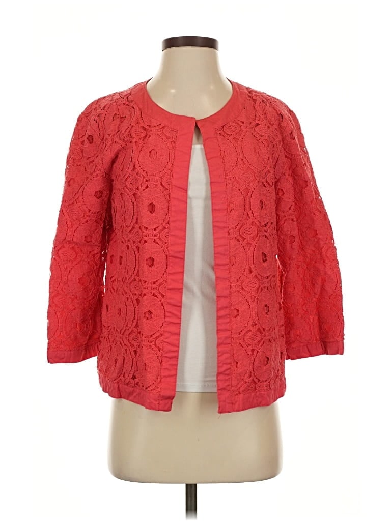 Pre-owned Christopher & Banks Jacket In Red