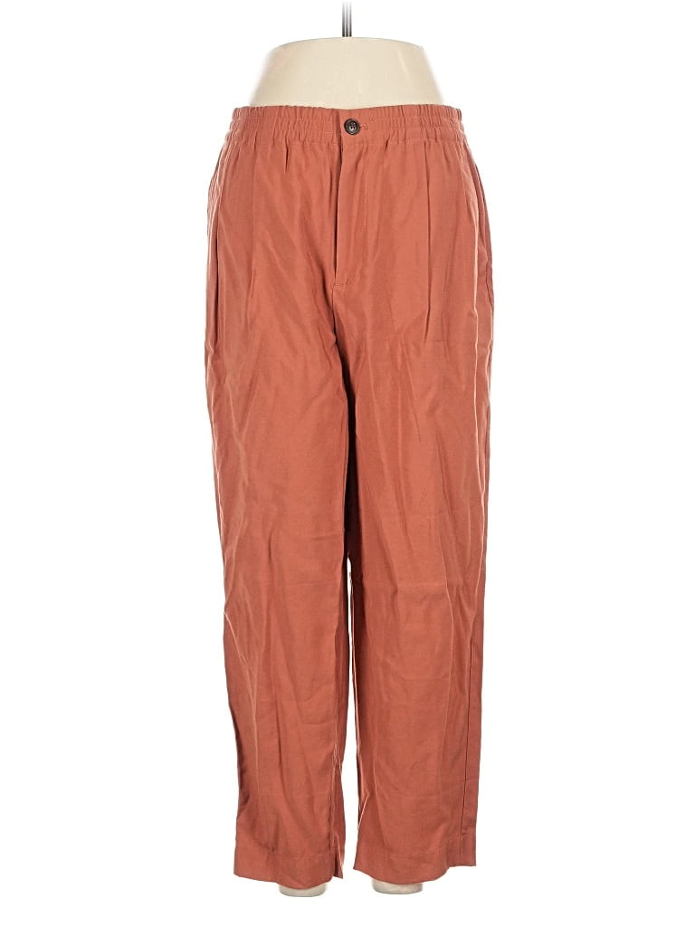Pre-owned Madewell Casual Pants In Brown