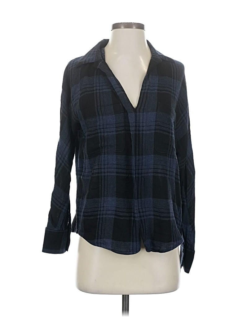 Pre-owned Vince Cardigan Sweater In Blue