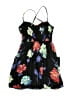 American Eagle Outfitters 100% Polyester Tropical Black Cocktail Dress Size XS - photo 2