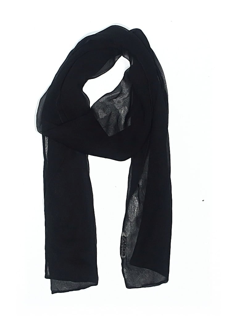 Pre-owned Unbranded Scarf In Black