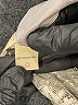 Magaschoni Chevron-herringbone Gray Wool Skirt Size 4 - photo 6