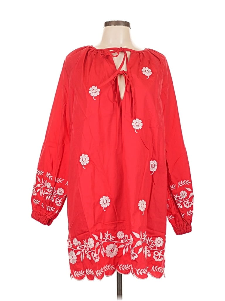 Pre-owned Sundayup Casual Dress In Red
