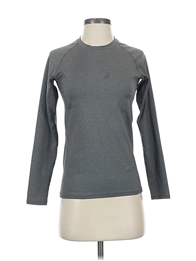 Pre-owned Unbranded Long Sleeve T-shirt In Gray