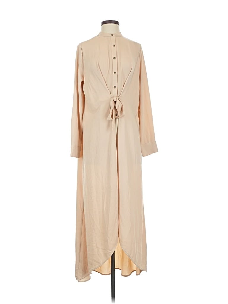 Pre-owned The Drop Casual Dress In Brown