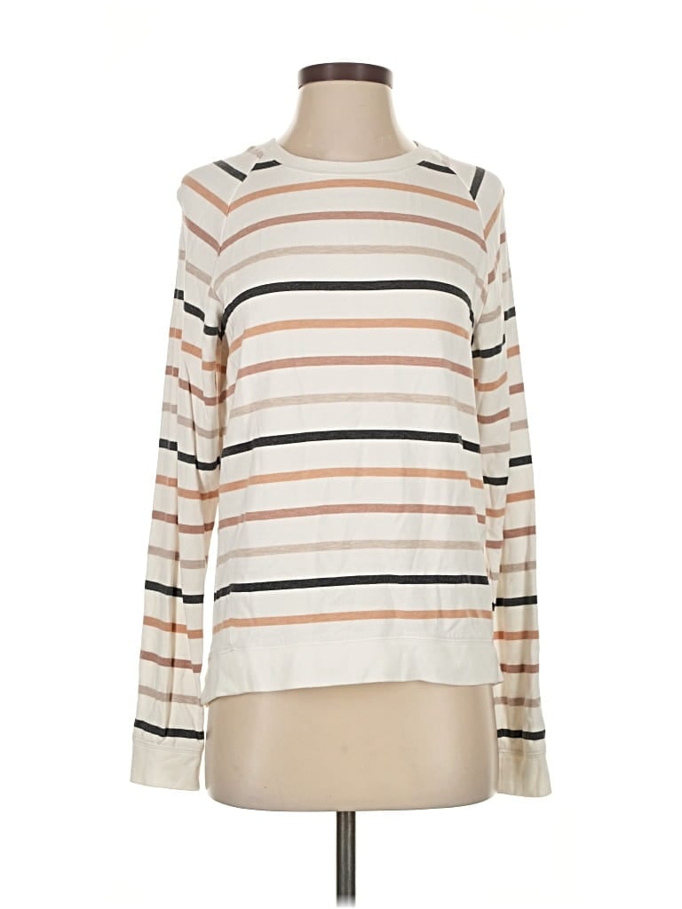 Pre-owned Altar'd State Pullover Sweater In White