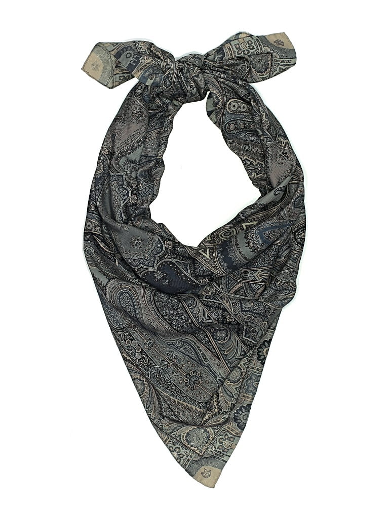 Pre-owned Etro Scarf In Blue