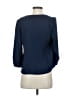 CAbi 100% Polyester Blue 3/4 Sleeve Blouse Size XS - photo 2