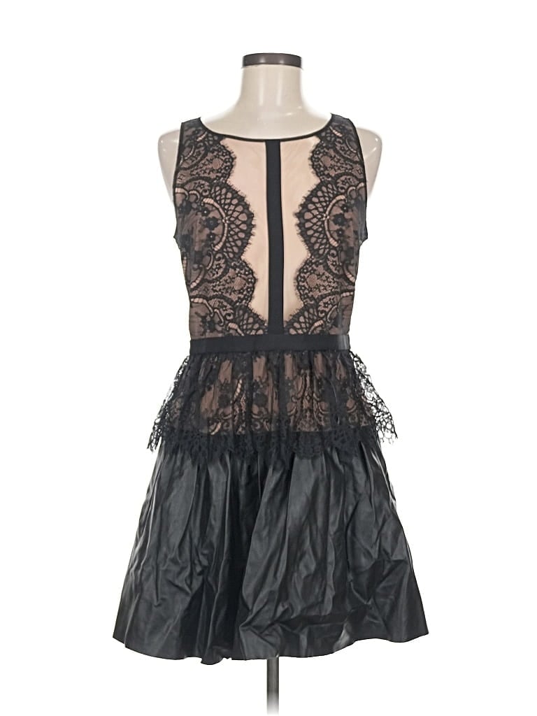 Pre-owned Bcbgmaxazria Cocktail Dress In Black