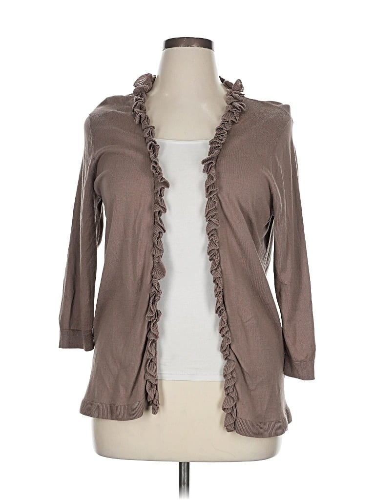 Pre-owned Old Navy Cardigan Sweater In Brown