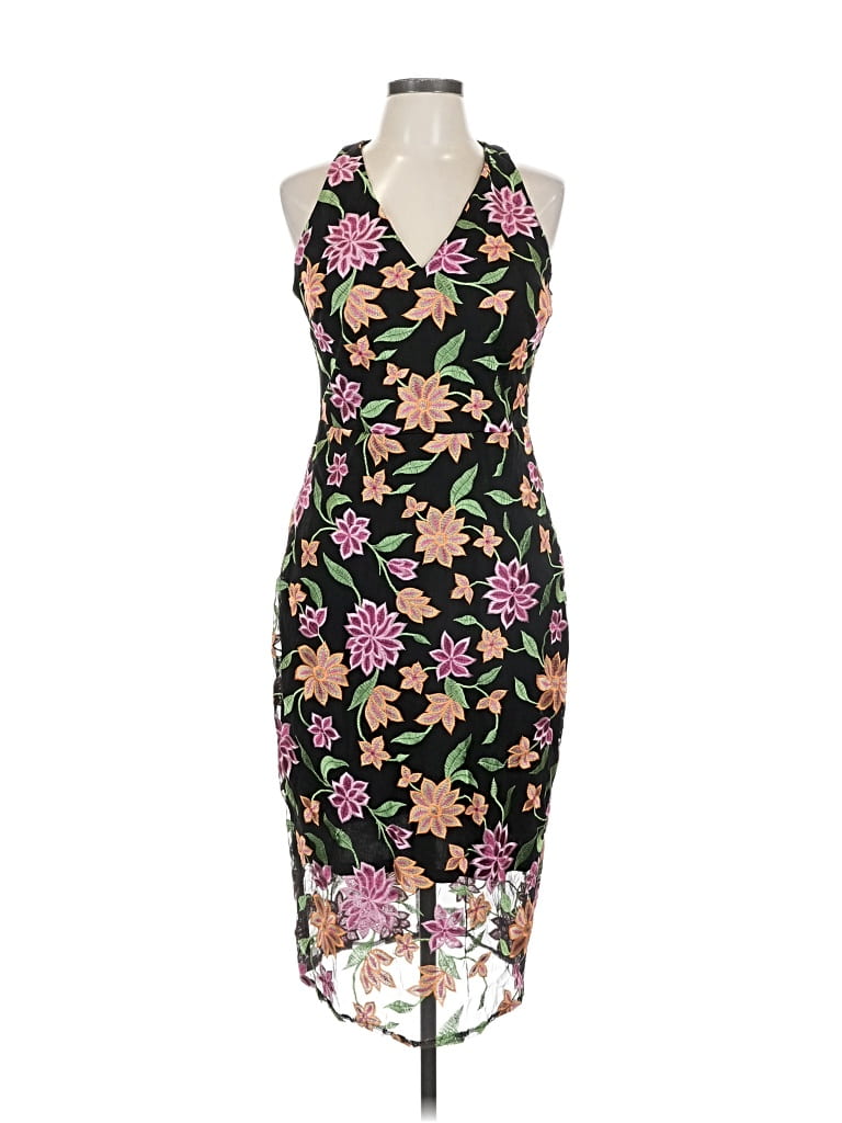 Pre-owned Siena Cocktail Dress In Black