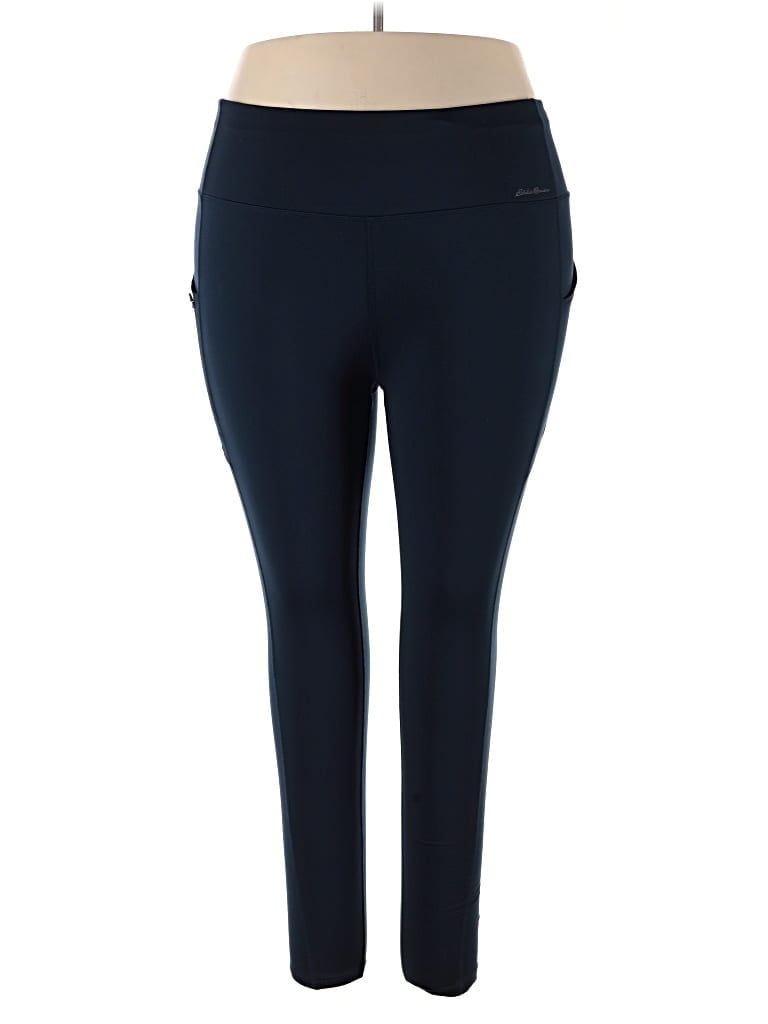 Pre-owned Eddie Bauer Active Pants In Blue