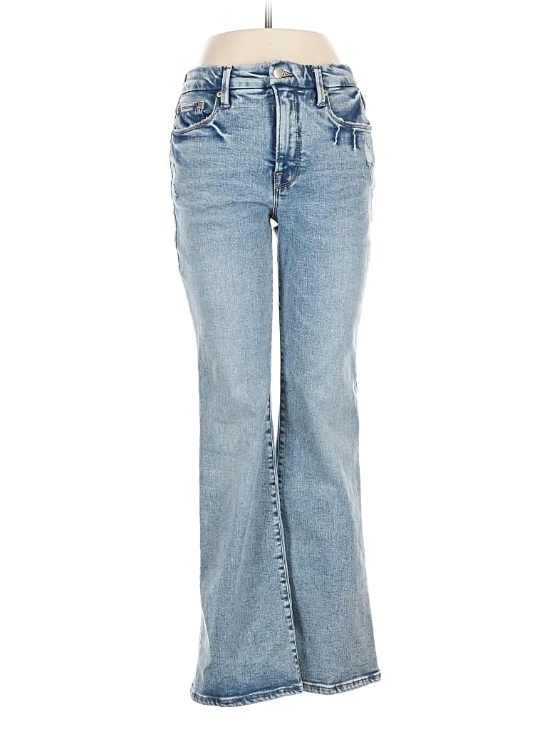 Pre-owned Good American Jeans In Blue