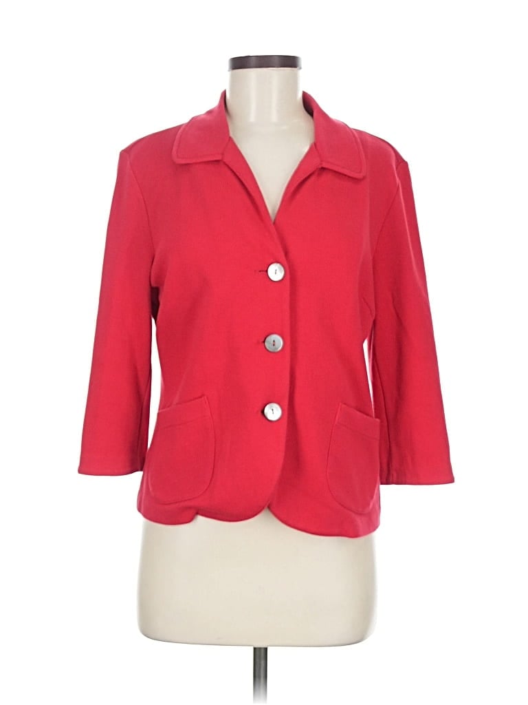 Pre-owned Hanna Andersson Cardigan Sweater In Red