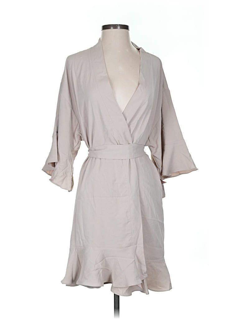 Pre-owned Birdy Grey Kimono In Gray