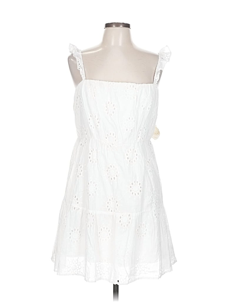 Pre-owned Altar'd State Cocktail Dress In White