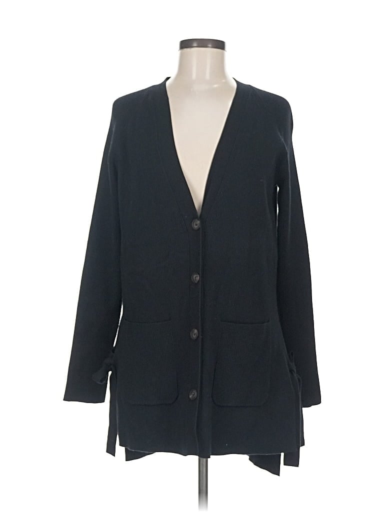 Pre-owned Moth Cardigan Sweater In Black