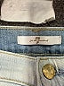 7 For All Mankind Hearts Silver Jeans Size 25 waist - photo 7