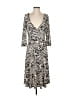 Lily Animal Print Ivory Casual Dress Size S - photo 1