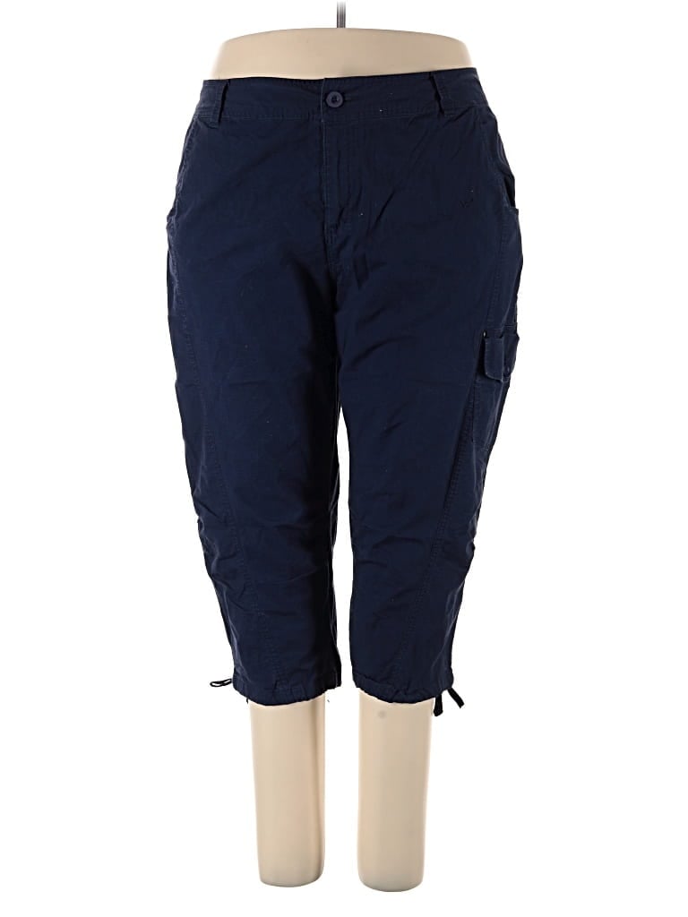 Pre-owned Ellos Cargo Pants In Blue