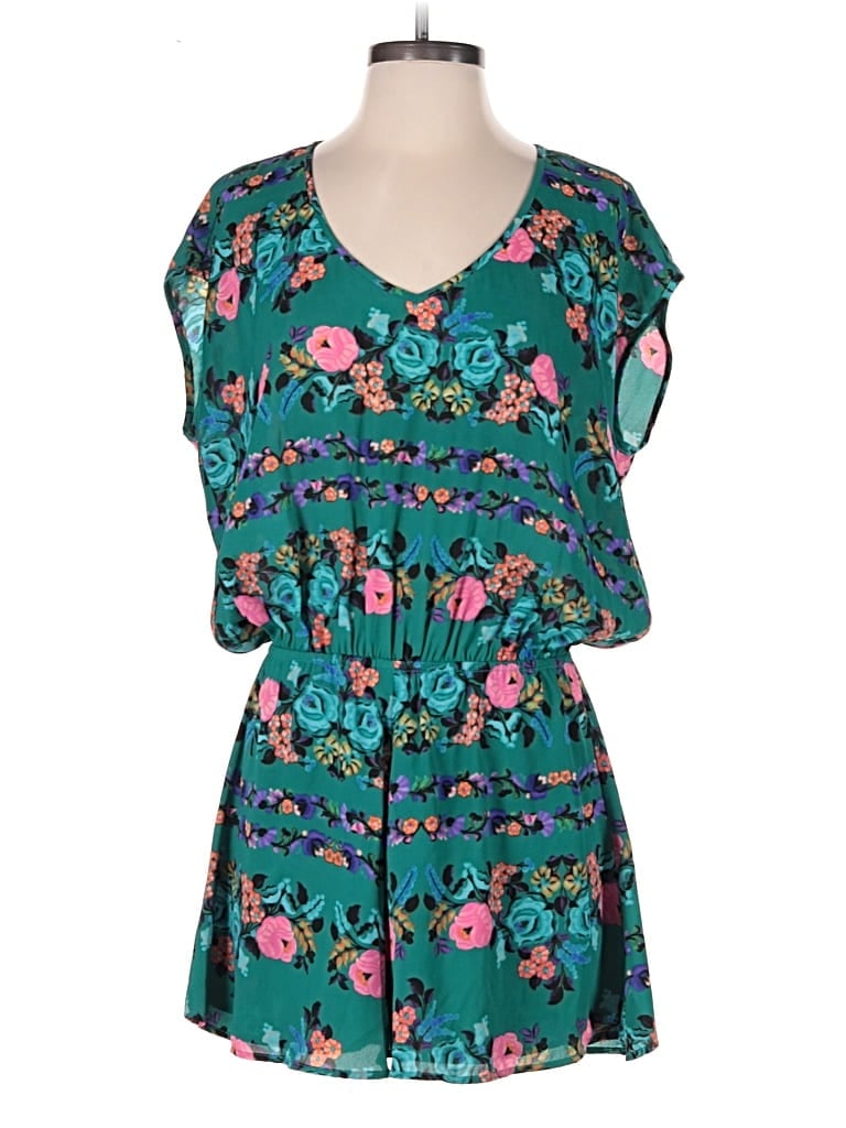 Pre-owned Show Me Your Mumu Romper In Blue